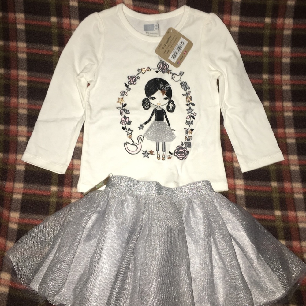 ⛔️SOLD⛔️Crazy 8 Ballerina Outfit 6-12 months